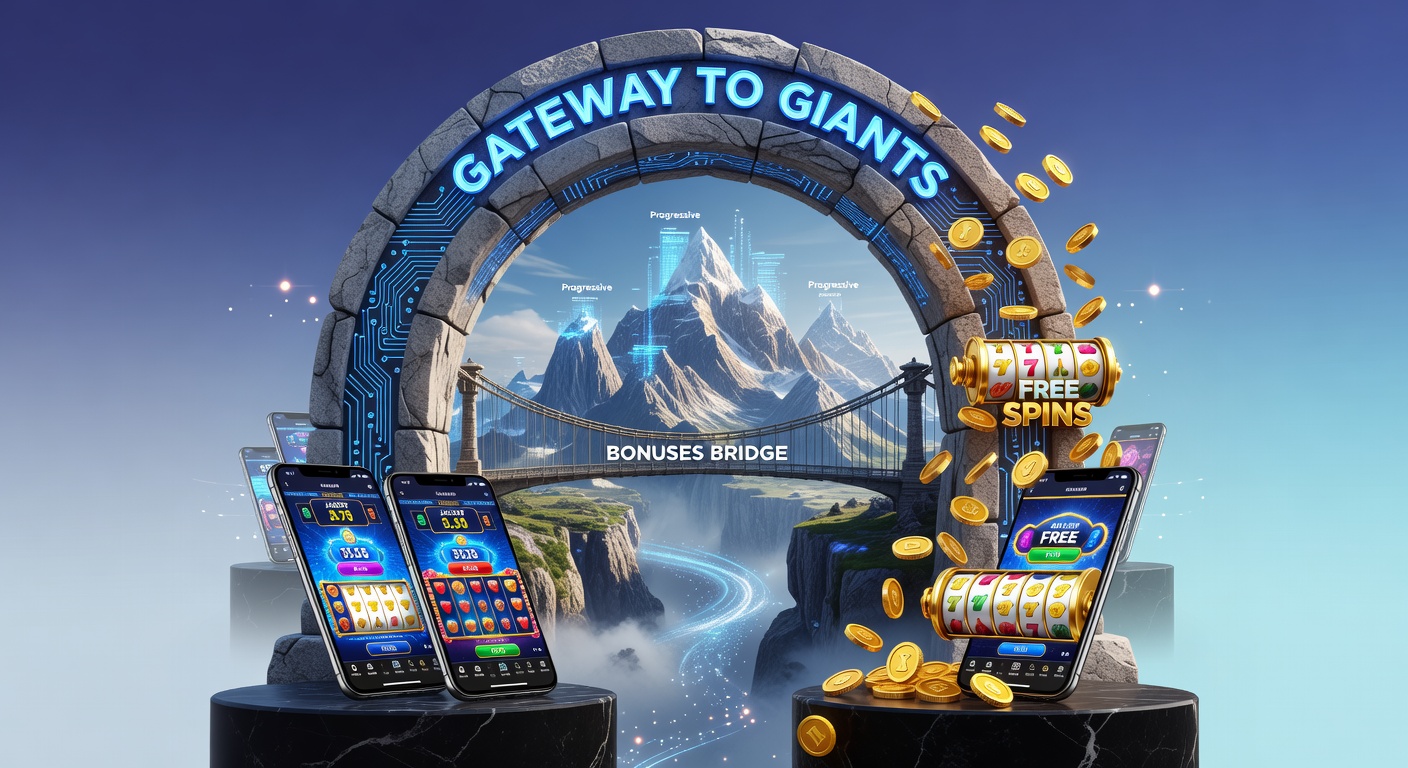 Vibrant mobile slot screen showing cascading bonuses, free spins activation, and a rising progressive jackpot meter in a dynamic arena setting