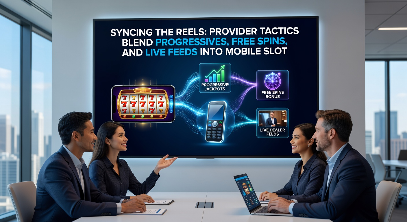 Close-up of a mobile slot screen with cascading free spins, live player leaderboard, and progressive jackpot tracker in action